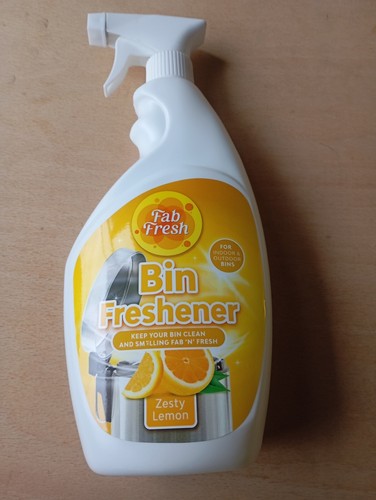 Fab fresh bin - fresh, disinfectant