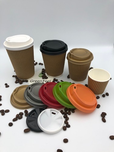 16oz kraft ripple paper - ripple,