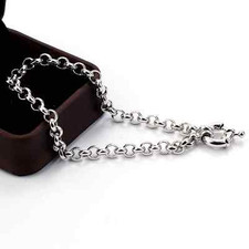 9ct 9k White Gold Plated Men