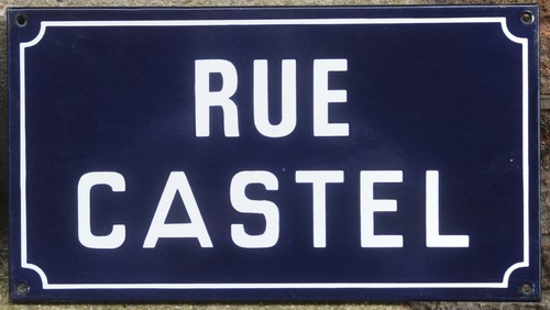 Old vintage french enamel - old,