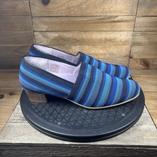 SAS Brenda Pumps Blue Striped