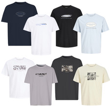 Jack & Jones Mens T-Shirt Crew