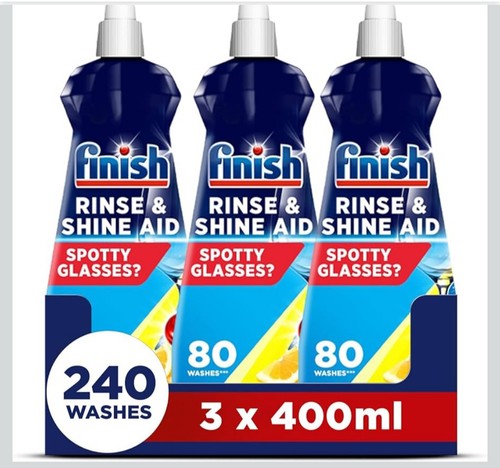 Finish dishwasher rinse - dishwasher, aid