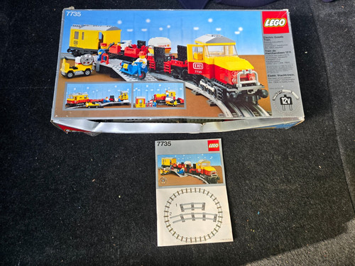 Vintage lego train - train, 7735