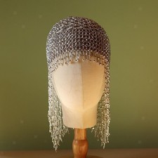 Rhinestone Headpiece Cap