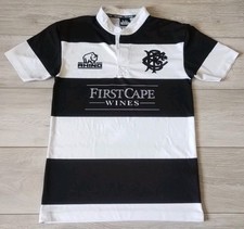 Barbarians RFC Rugby Union Shirt 2013 - Rhino Small Jersey Top First Cape Wines