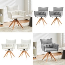 1/2 x Rotatable Dining Chair