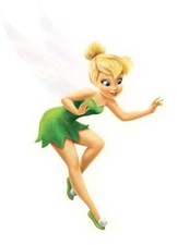 Princess Tinkerbell Wall Art