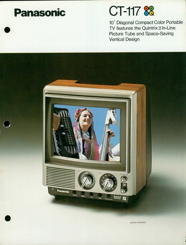 C1978 panasonic 1177 color - c1978, ct-1177