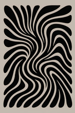 Boho Botanical Abstract Wall