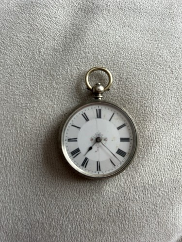 Antique 800 silver pocket - antique,