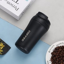 Insulated Travel Coffee Mug Thermos Cup Thermal Stainless Steel Flask Vacuum UK