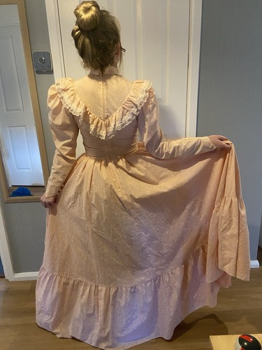 Vintage prairie dress lace - vintage,