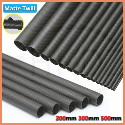 Carbon fiber tube - fiber, matte
