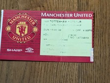 TICKET 1998/99 Manchester