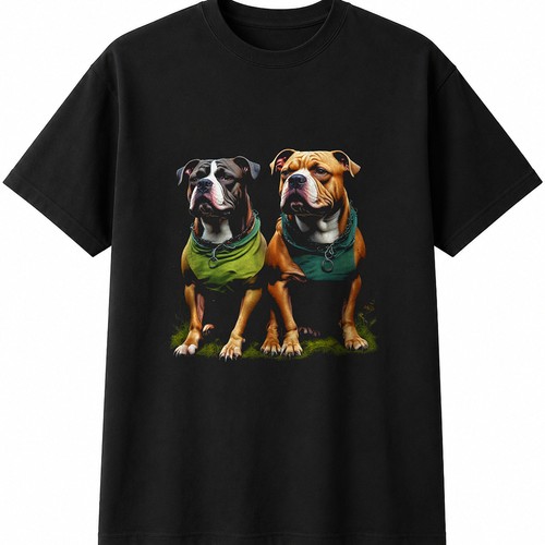 American bully dark - american,