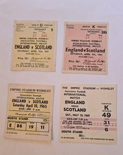 1960s ENGLAND V SCOTLAND