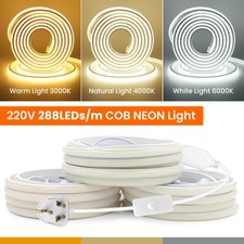 LED COB Neon Strip Lights 220V