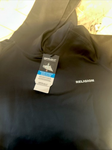 True religion black hoodie - religion,