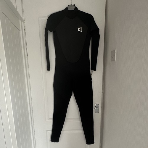 Gul junior black wetsuit - black, full