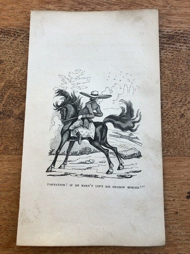 Early 1800s small caricature - 1800s,