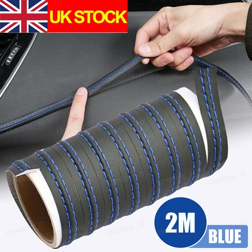 Black blue car dashboard door - black&blue,