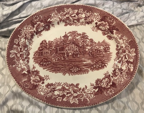 Vintage avon cottage pink oval - avon,