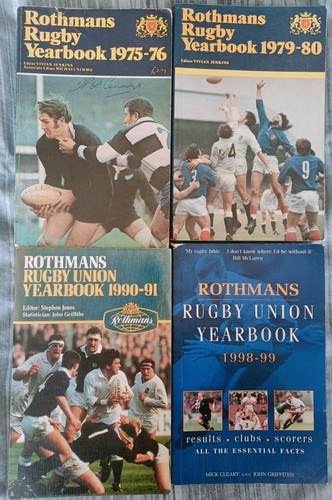 Rothmans rugby union - 4, x
