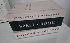 3x Halloween Faux Book Storage