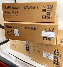 Bowers & Wilkins CCM817 Ceiling Speakers and Back Boxes BRAND NEW