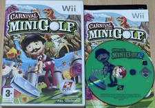 Carnival Games Mini Golf Nintendo Wii Sports 2008 Game Complete SUPERB Free Post