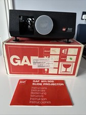 Gaf 502 Slide Projector c/w Gnome Circular Slide Magazine