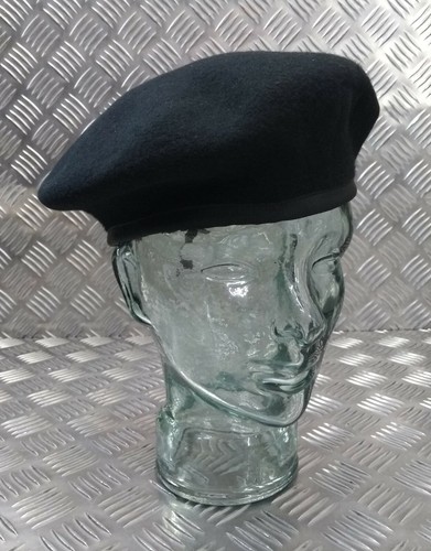 Wool beret black - beret, size