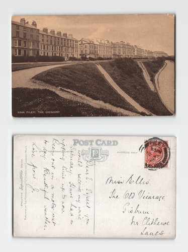Postcard filey the - -, crescent