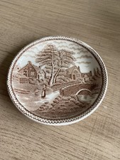Vintage W.R. Midwinter England Small plate, Dish rural England Pattern Collector