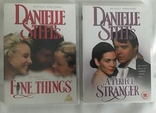 DANIELLE STEEL x 2 DVDs BUNDLE   A PERFECT STRANGER + FINE THINGS