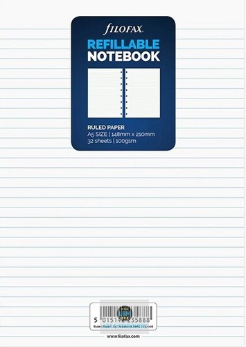 Filofax refillable notebook - refillable,
