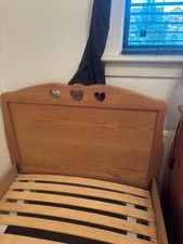 NEXT children’s girls loveheart bedroom furniture 3 piece set solid modern wood