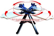 4 Color 4 Station Silk Screen