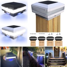 Solar Post Cap Lights Fence