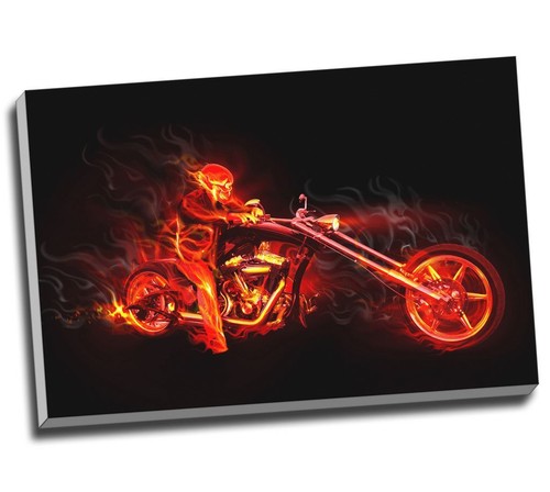 Ghost rider canvas print art - ghost,