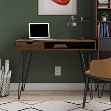 Concord Desk in Walnut by Dorel