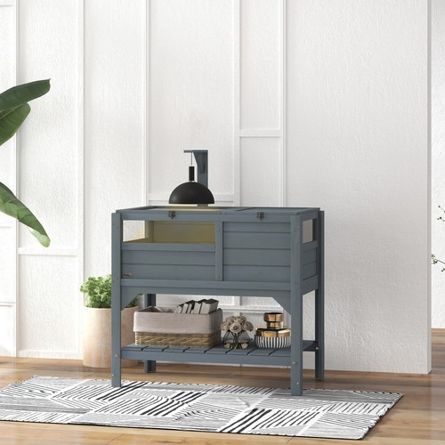 Pawhut wooden tortoise house - pawhut,