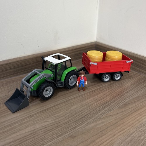 Playmobil country tractor - playmobil, and
