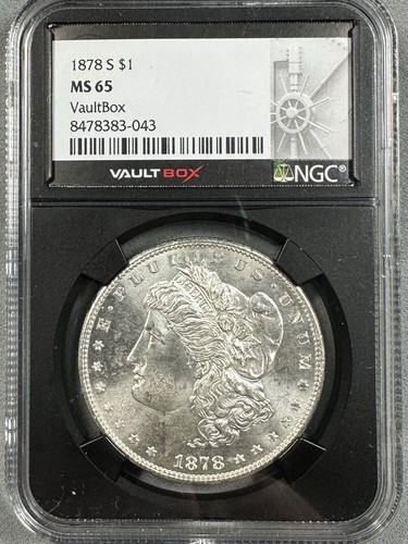 1878 morgan dollar ngc - 1878-s,