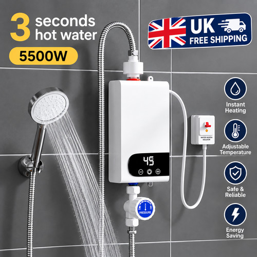 5500w tankless hot water - 5500w,