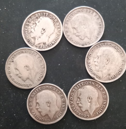 Pre 1920 silver - pre, threepenny