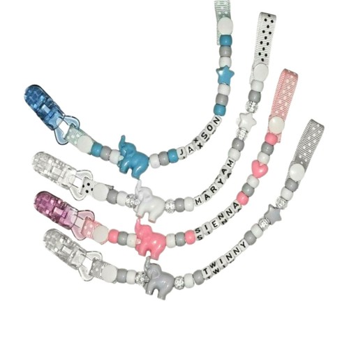 Pacifier clip chain strap boys - chain,