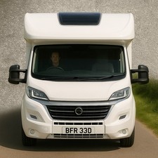 Motorhome Camper Van RV Private Number Plate Registration Freedom - BFR 33D