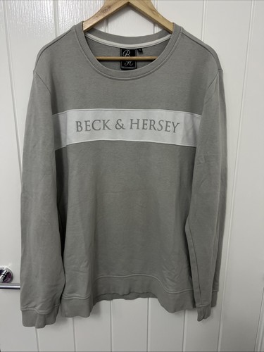 Beck hersey grey sweatshirt - beck,